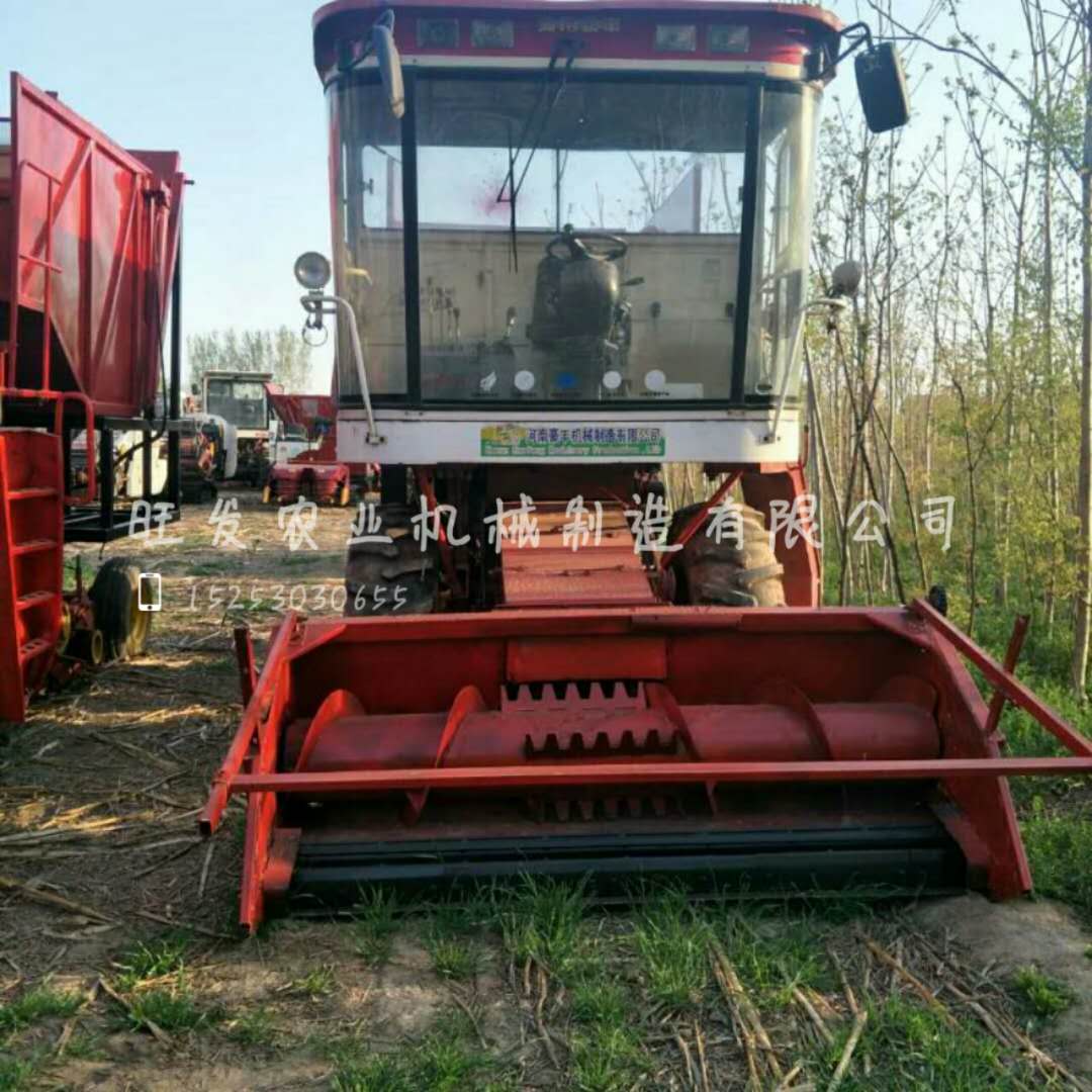 自走式青飼料收獲機 青貯收割粉碎裝車回收機廠家