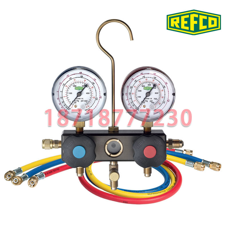 REFCO威科R410A/R32用空調加氟表組BM2-6-D-R32壓力表