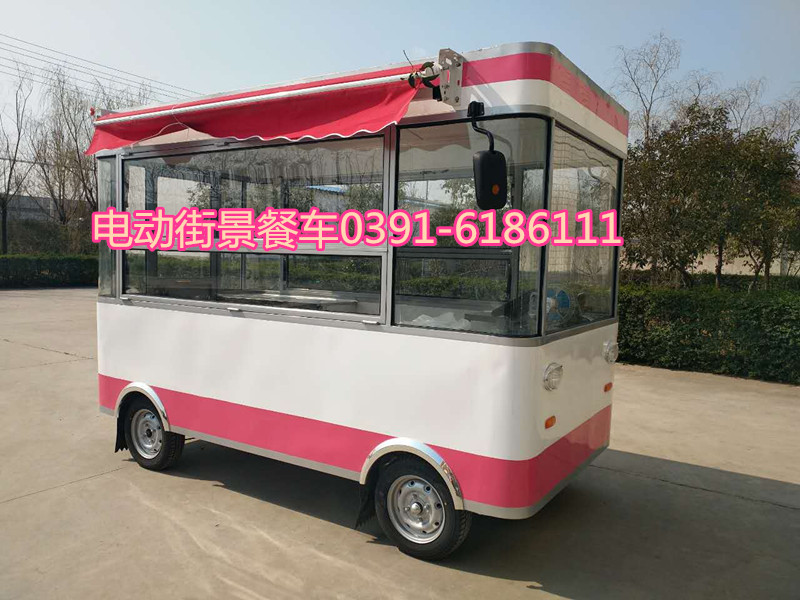 新華利達電動小吃車-集多種功能一體的新型環(huán)保小吃餐車