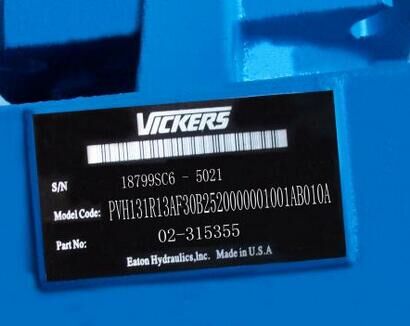 VICKERS美國威格士油泵 葉片泵 液壓柱塞泵45VQ50A-1CR