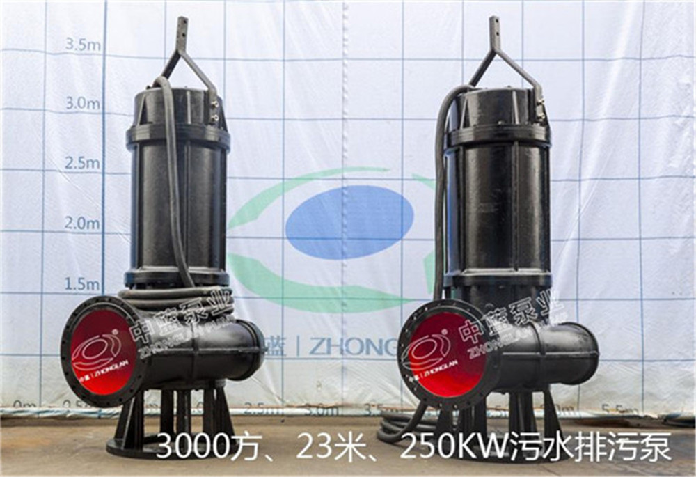 污水提升泵站建設(shè)用潛污泵/潛水排污泵