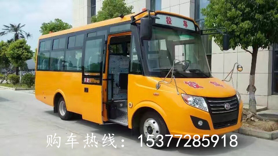 安康楚風(fēng)校車+19座小學(xué)生校車報價19座小學(xué)生校車配置19座校車多少錢一輛？