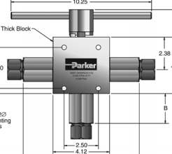 派克parker MPB系列球閥2F-MPBLPK-V-SSP