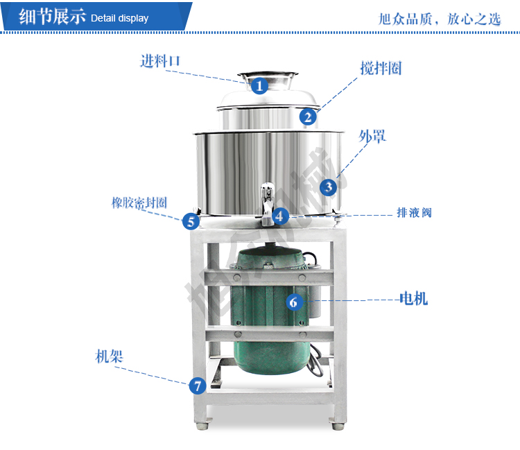 不銹鋼打漿機(jī) 肉丸機(jī)打漿機(jī)