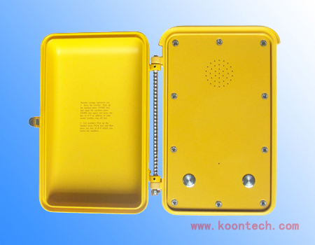 緊急求助防水防潮電話機(jī) 管廊隧道IP電話機(jī) 電廠電話機(jī) 工業(yè)防水電話機(jī)
