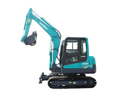 山河智能swe60e小型挖掘機(jī)