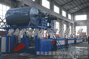 金鑫泉PET塑鋼絲拉絲機組生產(chǎn)機器機械