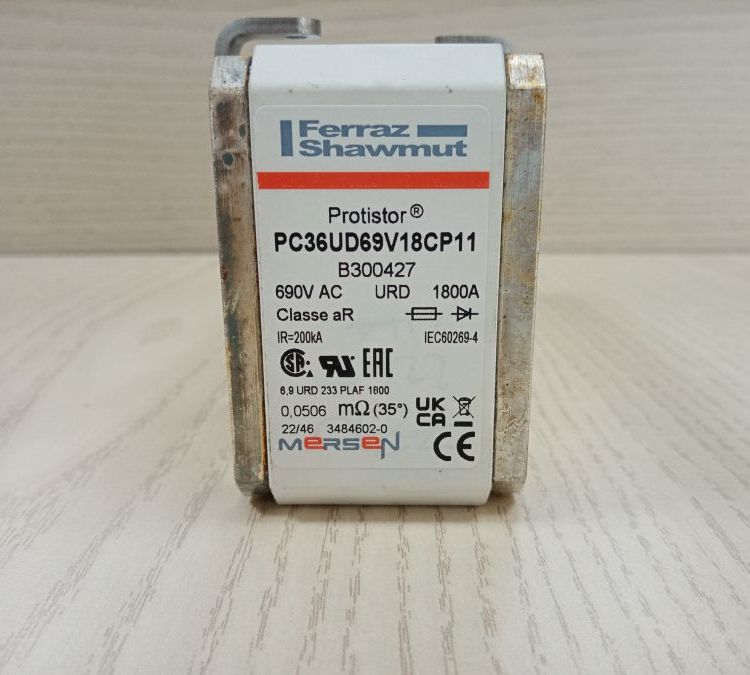 FERRAZ二極管保護(hù)雙體熔斷器 12,5 URD 272 TTF 1100 B300726