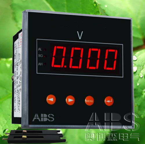 AB111U智能數(shù)顯電壓表 AB111U數(shù)顯電測(cè)儀表 AB111U數(shù)顯儀表