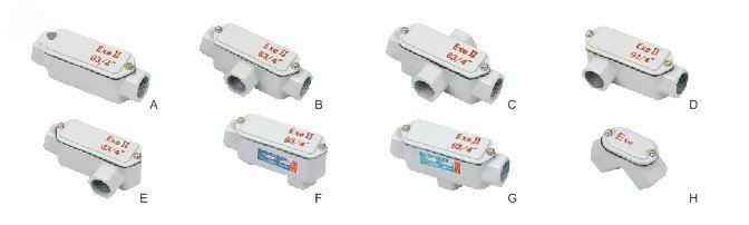 防爆穿線盒，防爆過線盒，防爆元寶型穿線盒，防爆接線盒，BHC防爆穿線盒防爆穿線盒