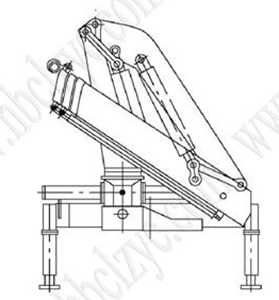 10噸隨車起重運輸車徐工折臂隨車吊結(jié)構(gòu)特點