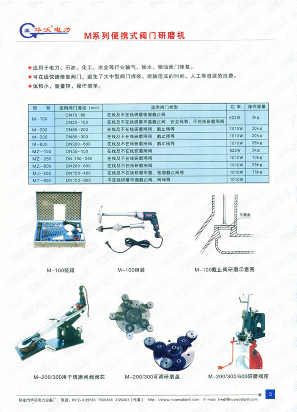 閥門研磨機