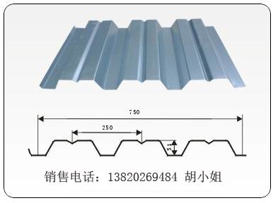 鍍鋅壓型鋼板yx51-250-750樓承板