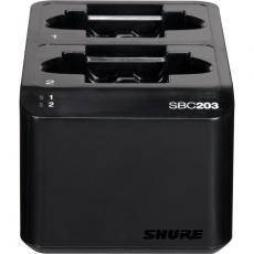 Shure SBC203-CN 舒爾無線話筒充電器 雙單元充電座 鋰離子電池充電器