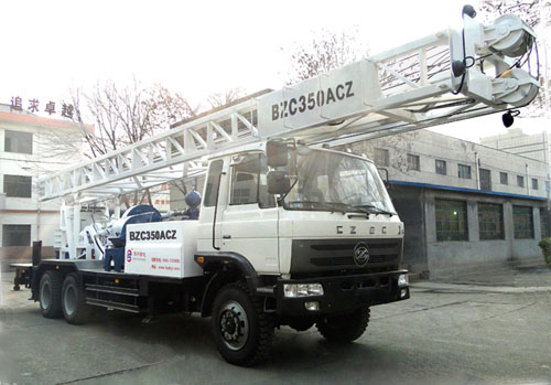 山東鉆機BZC350ACZ車載式水井鉆機