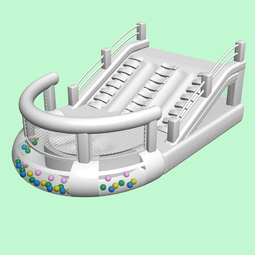 滑梯充氣堡游樂設備
