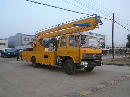 東風145平頭24米高空作業(yè)車