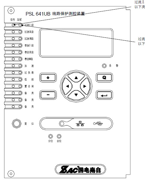 國電南自PSP-641U備用電源自投保護(hù)裝置