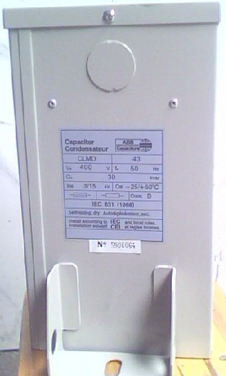 全國最低價(jià)ABB全系列壓電容器CLMD43/30KVAR 400V 50HZ 