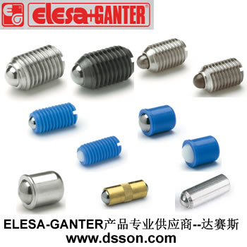 GANTER 彈簧柱塞 ELESA + GANTER彈簧柱塞