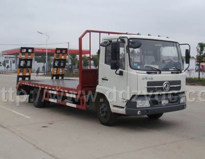 東風(fēng)天鏡挖掘機運輸車 挖掘機平板車 挖掘機拖板車 低平板車 平板拖車