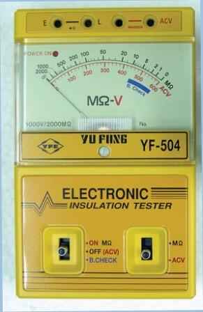 高阻計(jì) YF-504 指針式高阻計(jì) YF504