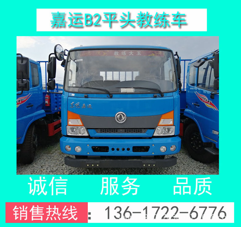 EQ5120XLHGSZ5D型東風(fēng)嘉運(yùn)B2平頭大貨教練車(chē)價(jià)格+廠家圖片