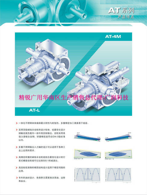 汽車|空調(diào)|食品|制藥專用生產(chǎn)流水線設(shè)備廣用減速機AT系列華南總代理