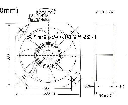 耐高溫風扇