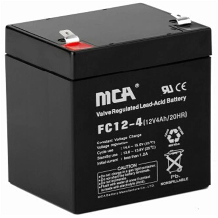 國(guó)通MCA蓄電池FC12-4 12V4AH/20HR 門禁電梯應(yīng)急燈 UPS電源電池