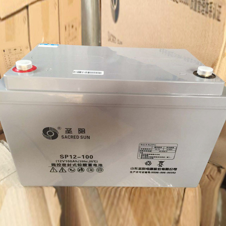 圣陽蓄電池SP12-100 12V100AH直流屏UPS電源EPS延時(shí)專用膠體電池