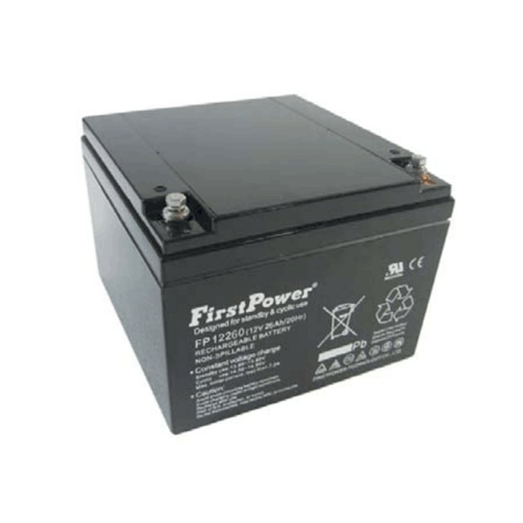 一電蓄電池FP12260 FirstPower 12V26AH消防機(jī)柜UPS應(yīng)急電源電池