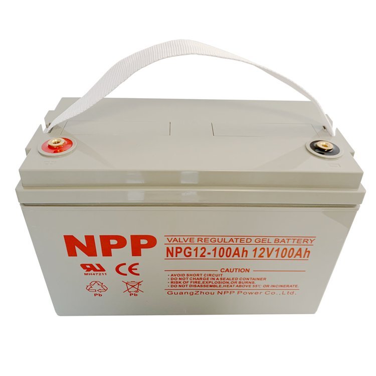 NPP蓄電池NPG12-100 12V100AH 耐普膠體免維護電池 UPS電源