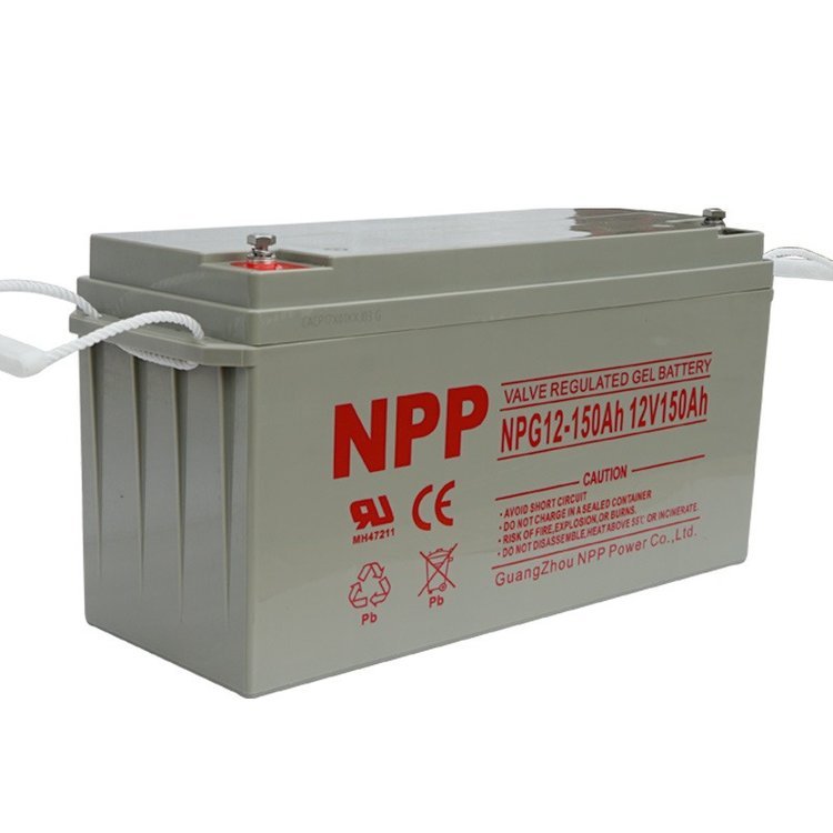 NPP蓄電池NPG12-150 12V150AH 耐普膠體免維護(hù)電池 UPS電源