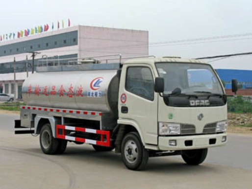 奶罐車 EQ1060TJ20D3液態(tài)食品運輸車 小霸王奶罐車