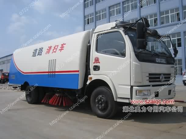 東風(fēng)多利卡道路清掃車|中型掃路車圖片|中小型掃地車視頻|垃圾清掃機(jī)