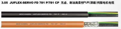 無(wú)鹵、超高柔性(屏蔽)伺服電機(jī)電纜0.6/1KV