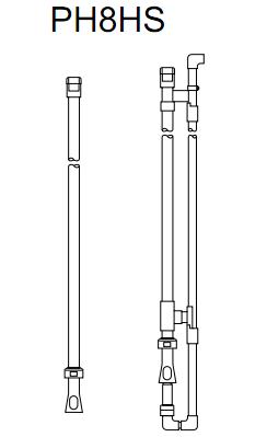 PH8HS-PP-20-T-TN-C3-NP*A沉入式支架