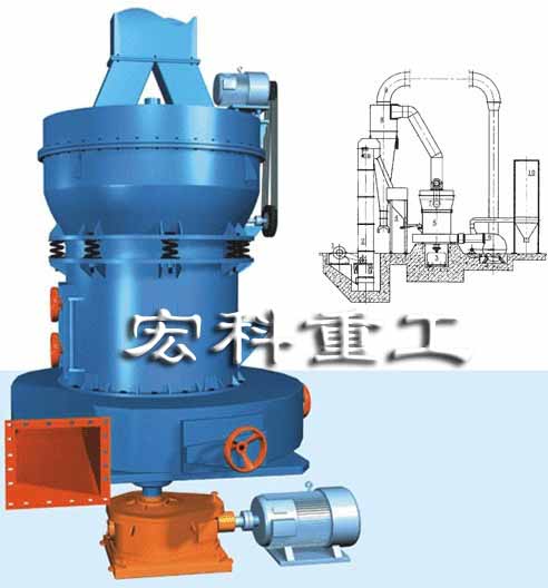 【廠價(jià)直銷】雷蒙磨/雷蒙磨粉機(jī)/雷蒙磨工作原理—宏科重工