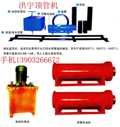 頂管機生產(chǎn)廠家 /水泥頂管機價格/液壓頂管機