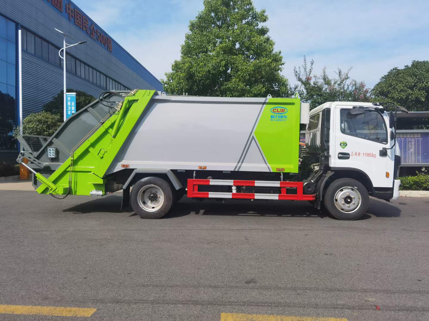 東風9方壓縮垃圾車 中小城市街道專用 裝載量多操作簡單