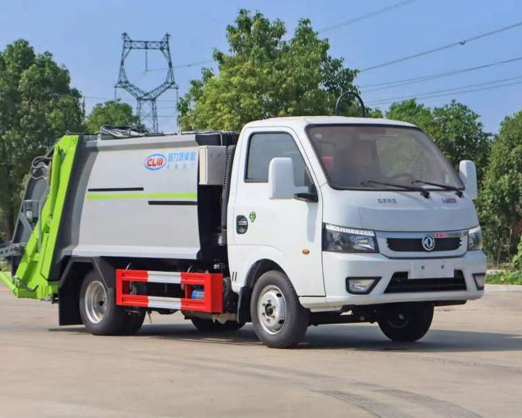 可進(jìn)地庫的東風(fēng)途逸壓縮垃圾車 藍(lán)牌車省油有現(xiàn)車