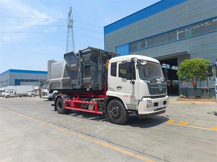 東風天錦勾臂式垃圾車 全國送車上門 支持按揭