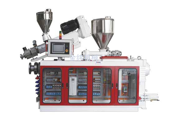各類型材木塑表面包覆共擠機(jī)