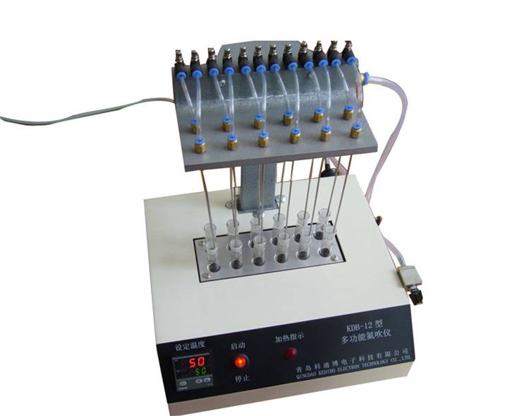 KDB-12多功能水浴氮吹儀，氮氣吹掃儀
