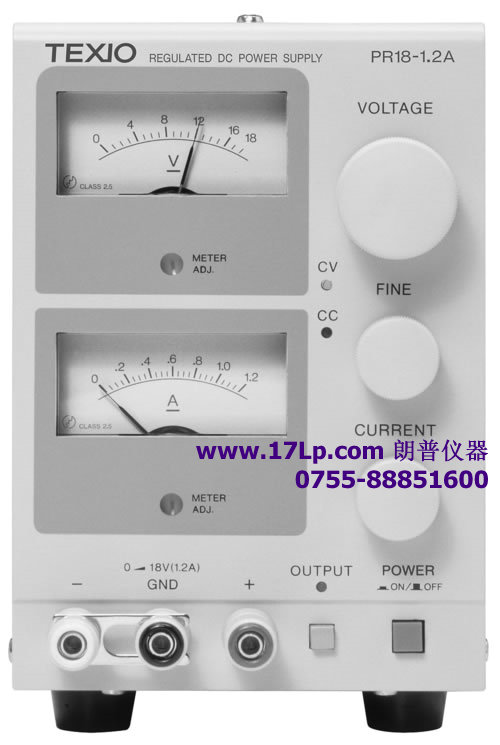 PR18-3A直流穩(wěn)壓電源 德士TEXIO代理