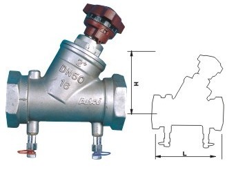 D930-P靜態(tài)平衡閥 鄭州閥門廠