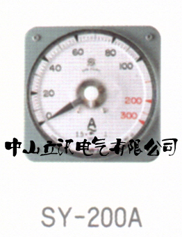 電流表，電壓表SY-80% SY-100 R.P.M SY-200A