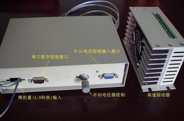 多路AD模數(shù)轉換可手動/電壓/串口控制高速步進電機比例伺服控制系統(tǒng)