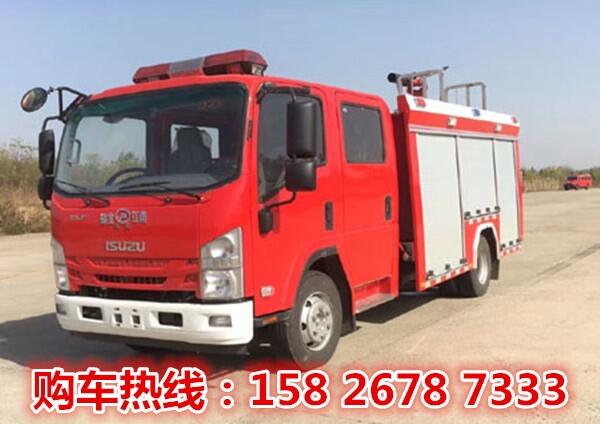 國六五十鈴3.5噸消防車|JDF5100GXFSG30/Q6消防車|江特牌消防車